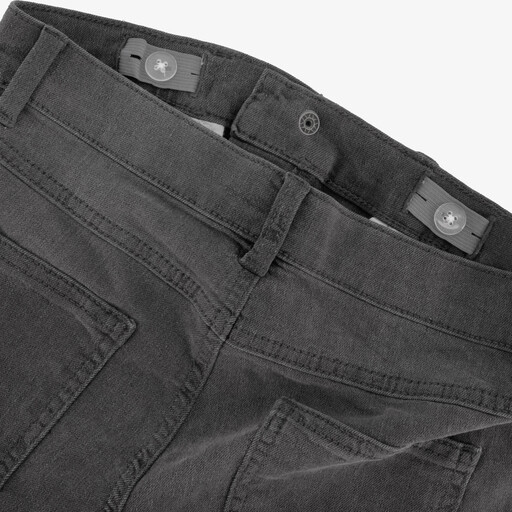 Name It meisjes wide leg jeans grijs