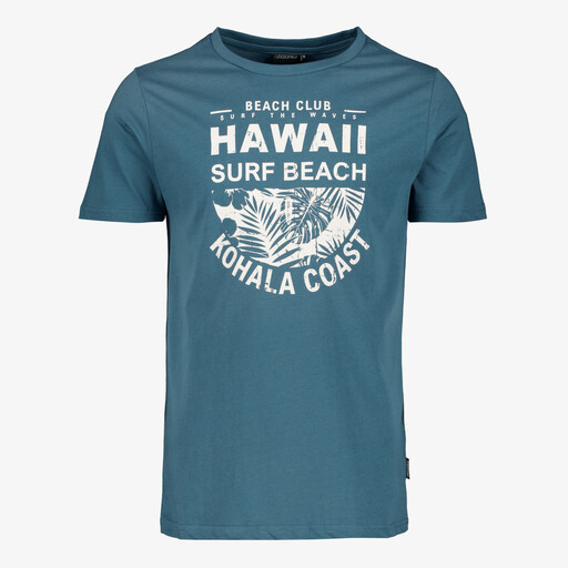 Heren T-shirt met tekstopdruk groen