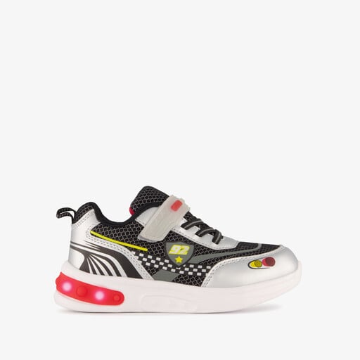 Jongens sneakers met lichtjes grijs