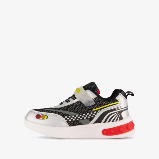 Jongens sneakers met lichtjes grijs