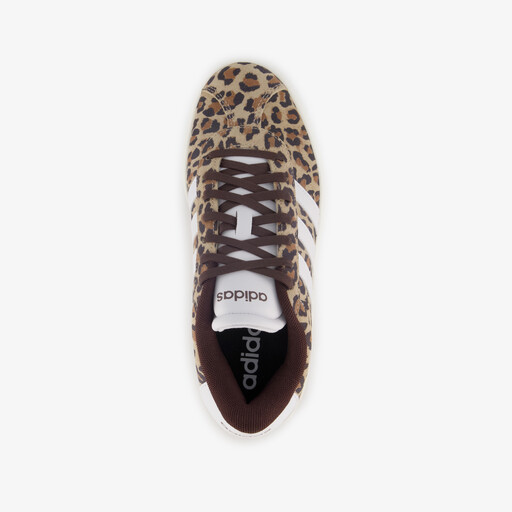 VL Court Bold dames sneakers met panterprint