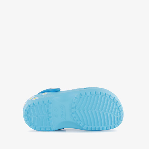 Classic Clog kinder klompen blauw madeliefjes