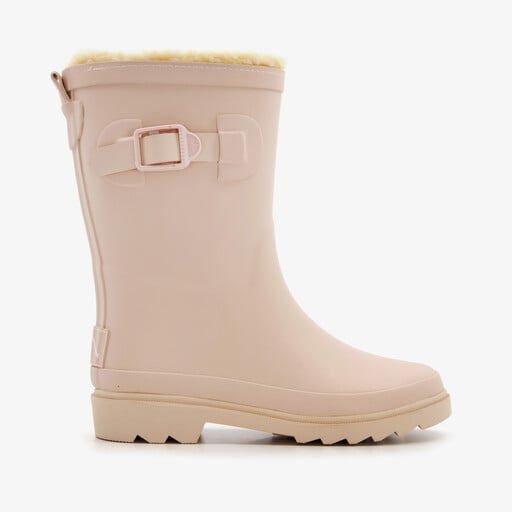 Gevoerde kinder regenlaarzen lichtroze