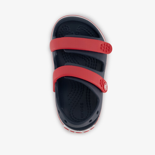 Crocband Cruiser kinder sandalen blauw rood