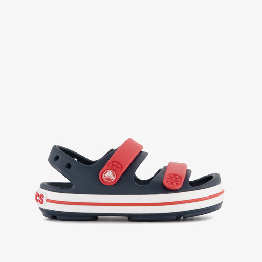 Crocband Cruiser kinder sandalen blauw rood