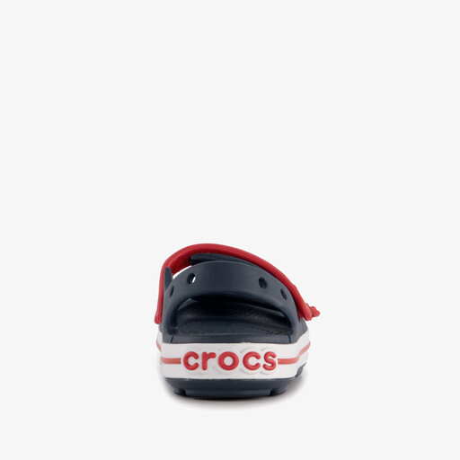Crocband Cruiser kinder sandalen blauw rood
