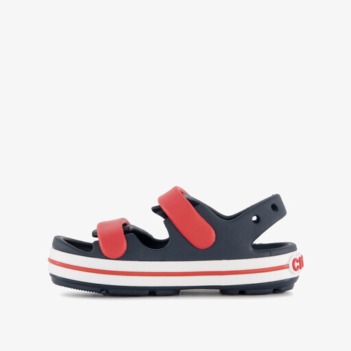 Crocband Cruiser kinder sandalen blauw rood