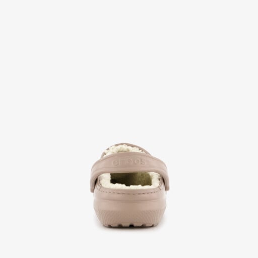 Classic Fuzz Lined Clog klompen taupe