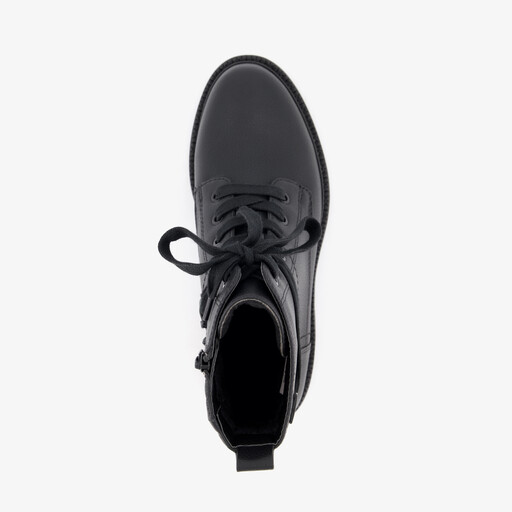 Dames veterboots zwart