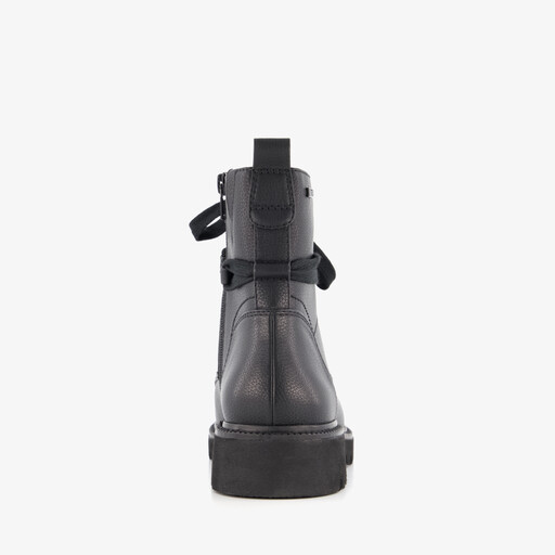 Dames veterboots zwart
