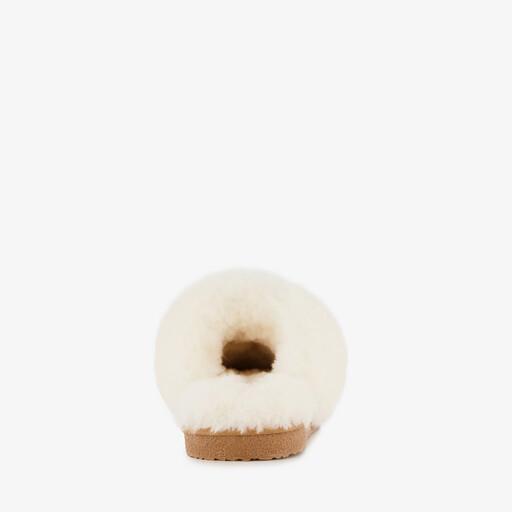 Dames instap pantoffels bruin