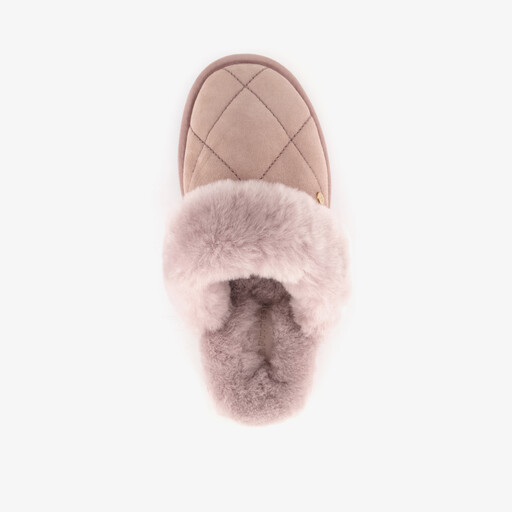 Instap pantoffel roze