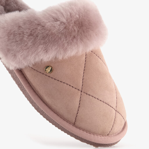 Instap pantoffel roze