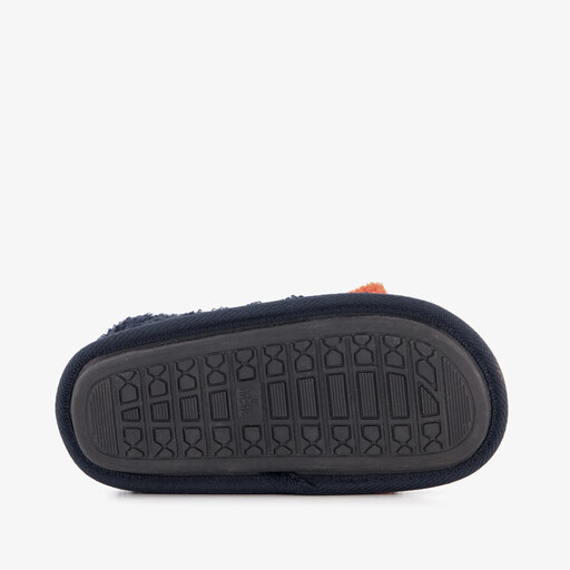 Kinder pantoffels met een vosje blauw