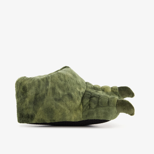 Kinder pantoffels drakenpoot groen