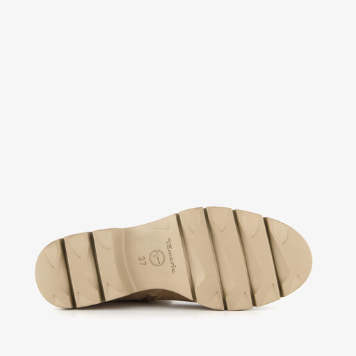 Dames Chelsea boots beige