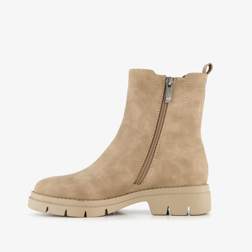 Dames Chelsea boots beige