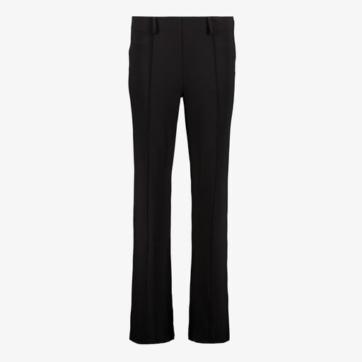 Dames pantalon met pinstripe zwart