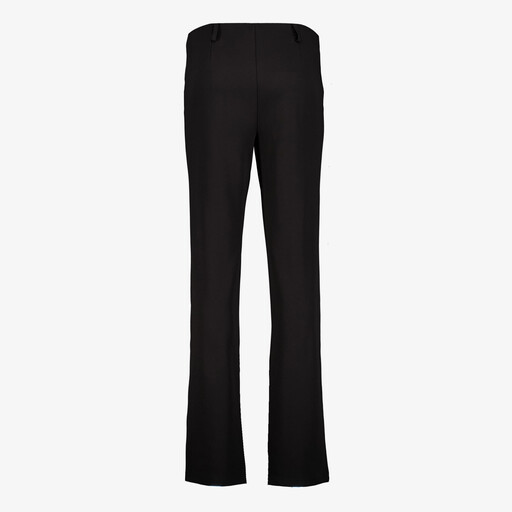 Dames pantalon met pinstripe zwart