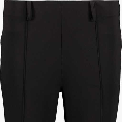 Dames pantalon met pinstripe zwart