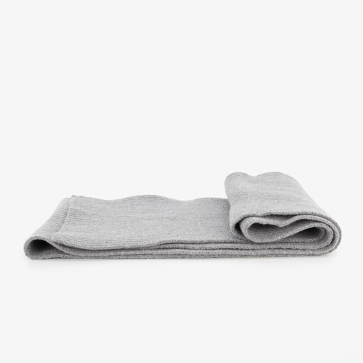 Gebreide heren sjaal grijs