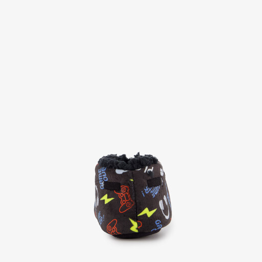 Jongens sloffen met game print