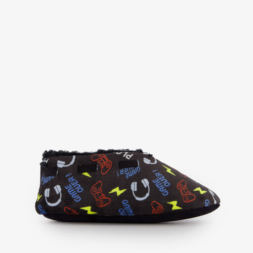 Jongens sloffen met game print