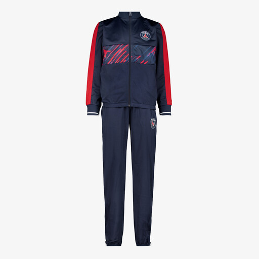 PSG kinder trainingspak blauw rood