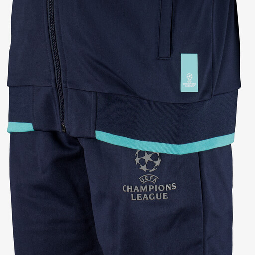 Champions League kinder trainingspak blauw