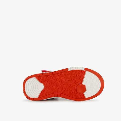 Hoge jongens sneakers zwart rood