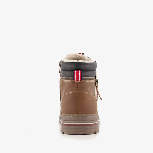 Gevoerde heren veterboots bruin