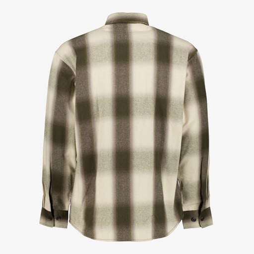 Heren overshirt beige