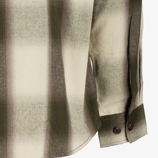 Heren overshirt beige