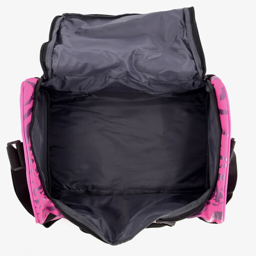 Sporttas roze met panterprint 26 liter