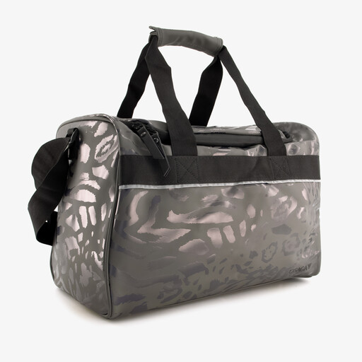 Sporttas zwarte met panterprint 26 liter