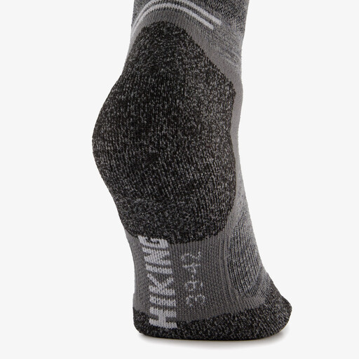 2 paar dames wandelsokken roze grijs