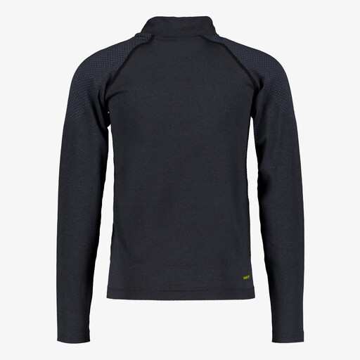 Seamless kinder sport pully zwart