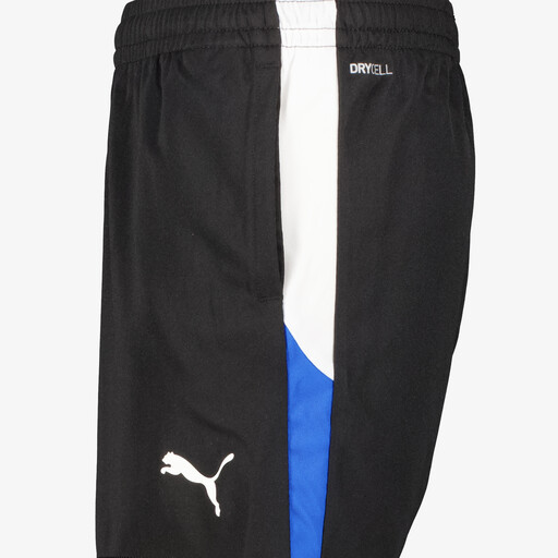 IndividualLIGA 2 kinder sportshort zwart blauw