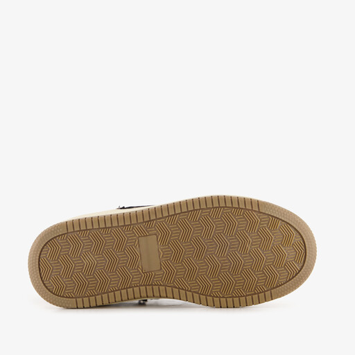 Hoge jongens sneakers cognac
