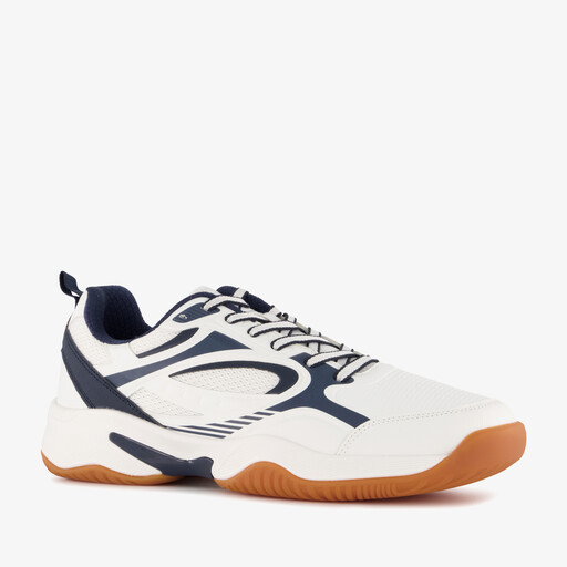Heren padelschoenen wit blauw