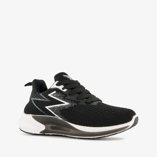 Dames fitnessschoenen zwart wit
