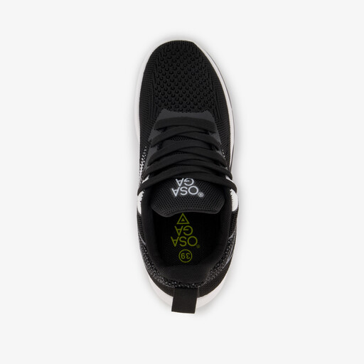 Dames fitnessschoenen zwart wit