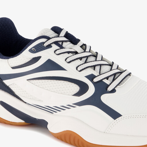 Heren padelschoenen wit blauw