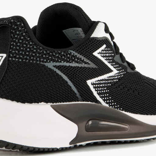 Dames fitnessschoenen zwart wit