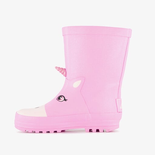 Roze kinder regenlaarzen unicorn