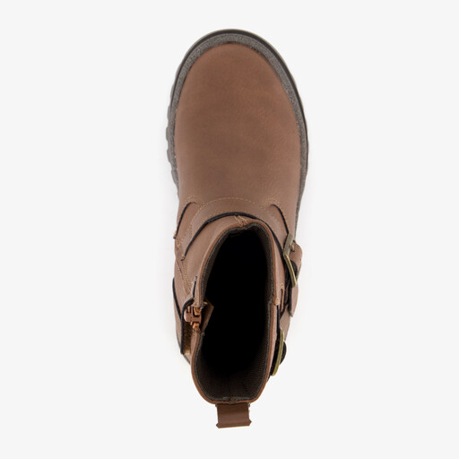 Jongens biker boots bruin