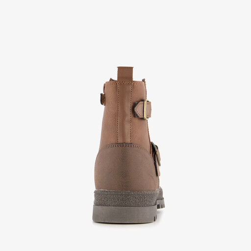 Jongens biker boots bruin