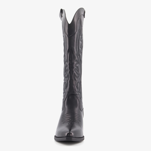 Hoge dames cowboylaarzen zwart