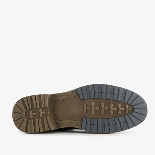 Heren veterboots grijs