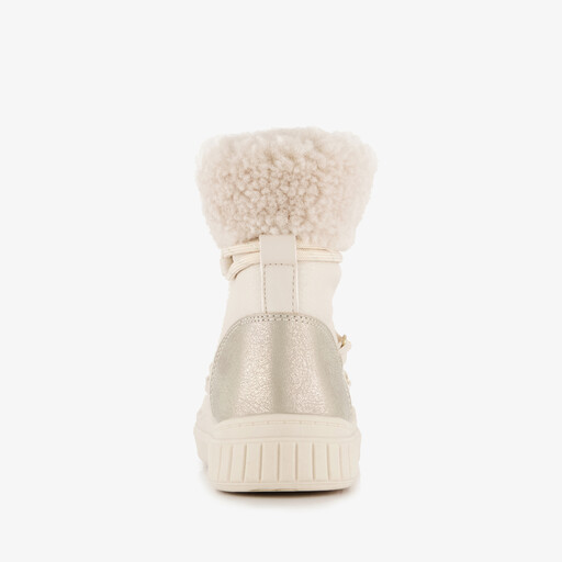 Gevoerde meisjes boots beige